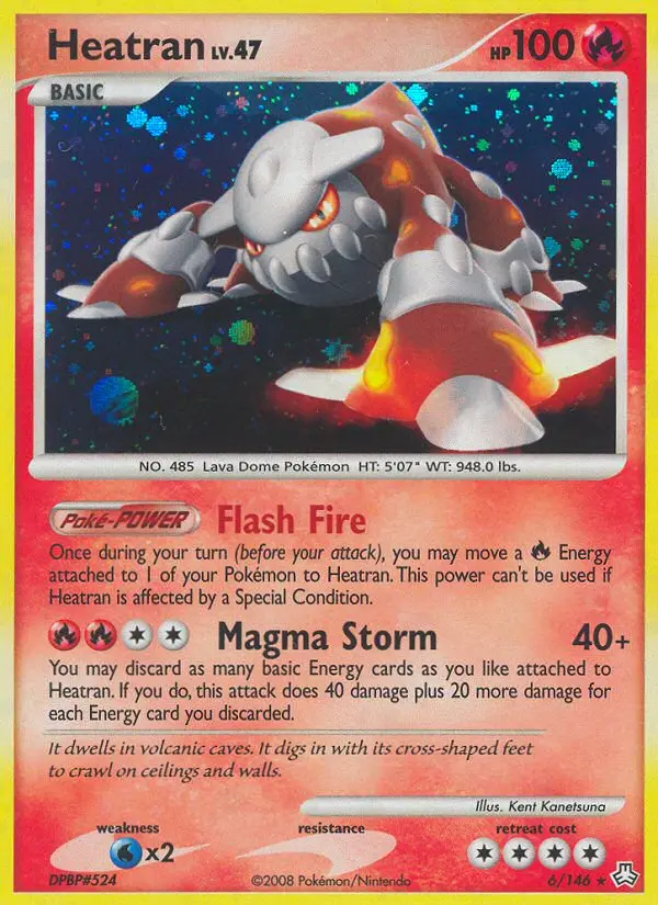 Heatran, Legends Awakened 6