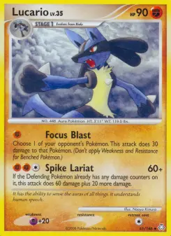 Lucario, Legends Awakened 61