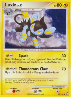Luxio, Legends Awakened 62