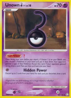 Unown ?, Legends Awakened 82