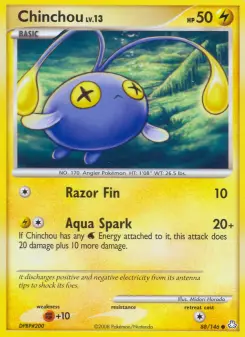 Chinchou, Legends Awakened 88