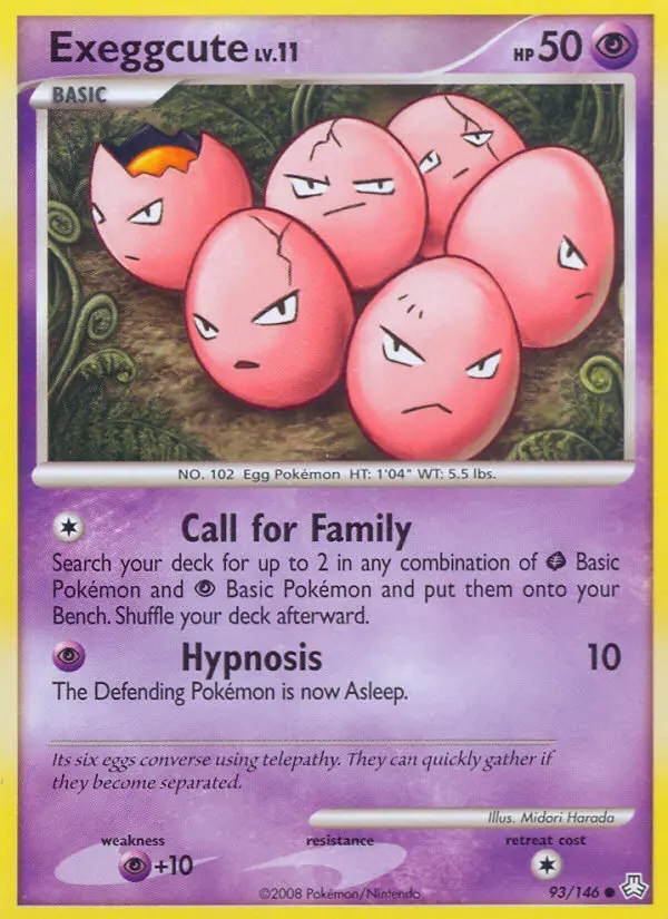 Exeggcute, Legends Awakened 93