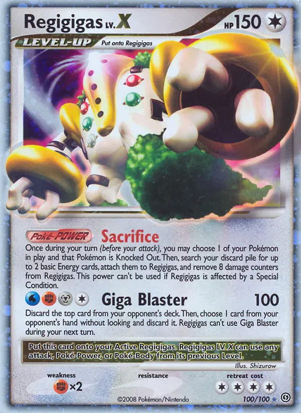 Regigigas, Stormfront 100