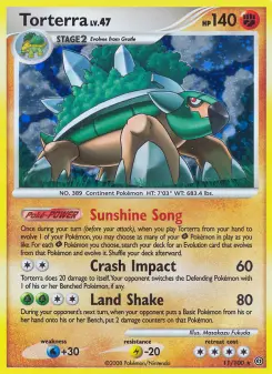 Torterra, Stormfront 11