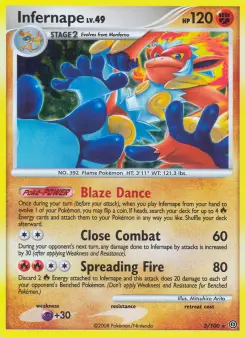 Infernape, Stormfront 3