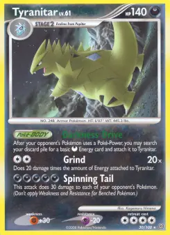 Tyranitar, Stormfront 30