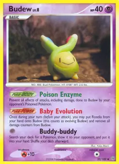 Budew, Stormfront 33