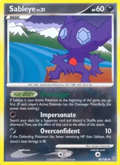 Sableye, Stormfront 48