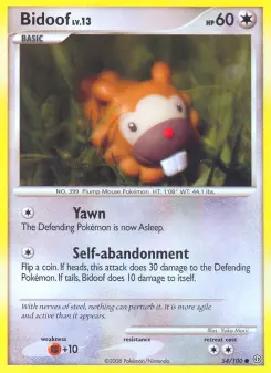 Bidoof, Stormfront 54