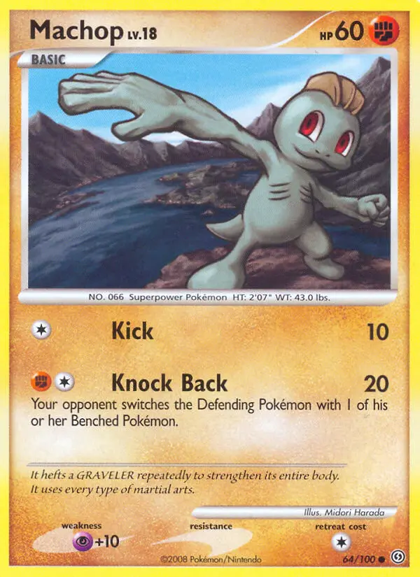 Machop, Stormfront 64