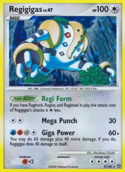 Regigigas, Stormfront 9