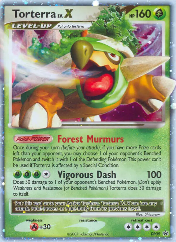 Torterra, DP Black Star Promos DP09