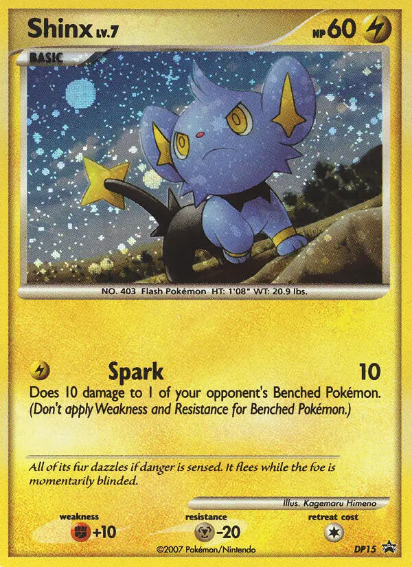 Shinx, DP Black Star Promos DP15