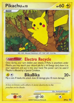 Pikachu, Promo DP DP16