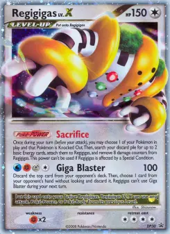 Regigigas, Promo DP DP30