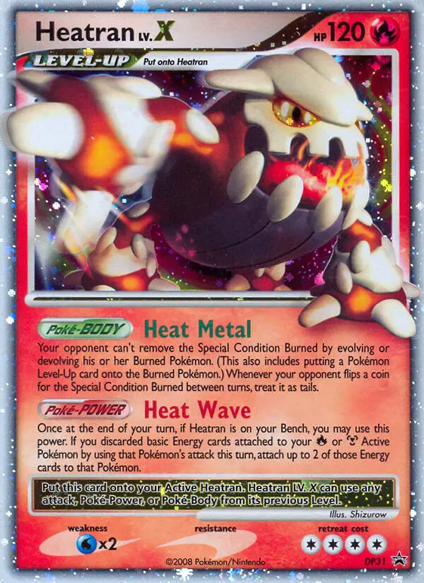 Heatran, DP Black Star Promos DP31