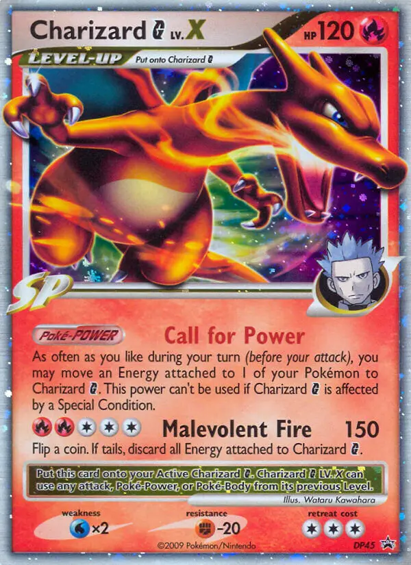 Charizard G, DP Black Star Promos DP45