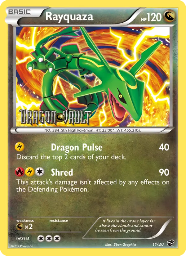 Rayquaza, Dragon Vault 11