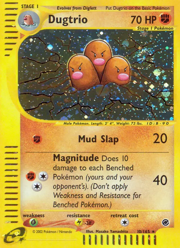 Dugtrio, Expedition Base Set 10