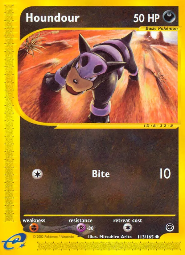 Houndour, Expedition Base Set 113