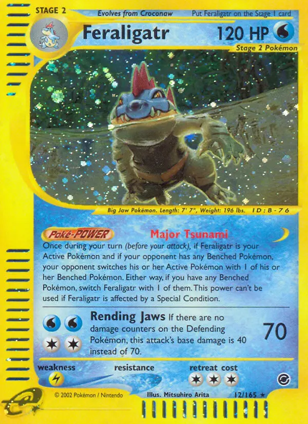 Feraligatr, Expedition Base Set 12