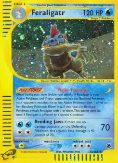 Feraligatr, Expedition Base Set 12