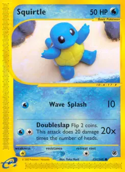 Squirtle, Expedition Base Set 131