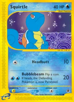 Squirtle, Expedition Base Set 132