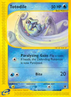 Totodile, Expedition Base Set 135