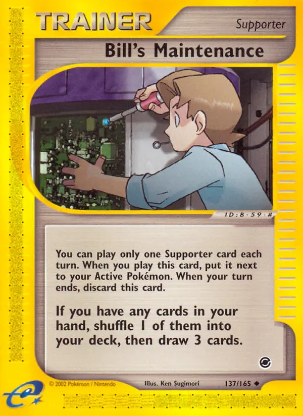 Bill's Maintenance, Expedition Base Set 137