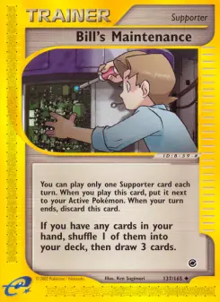 Bill's Maintenance, Expedition Base Set 137