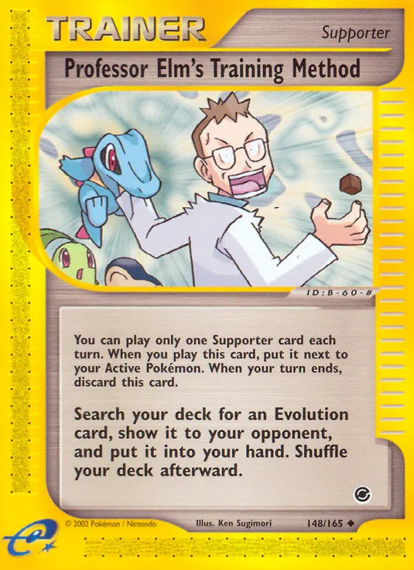Professor Elm's Training Method, Expedition Base Set 148