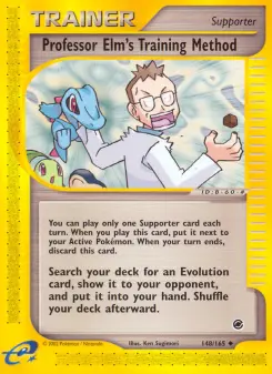 Professor Elm's Training Method, Expedition Base Set 148
