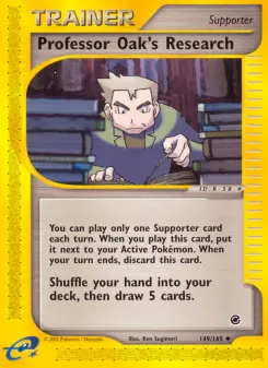 Professor Oak's Research, Expedition Base Set 149
