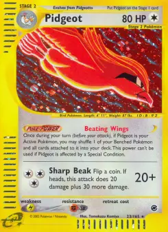 Pidgeot, Expedition Base Set 23