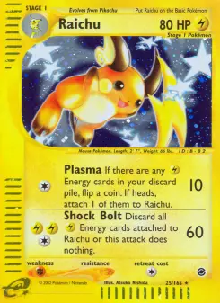 Raichu, Expedition Base Set 25