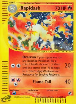 Rapidash, Expedition Base Set 26