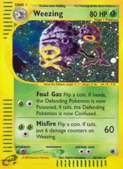 Weezing, Expedition Base Set 32