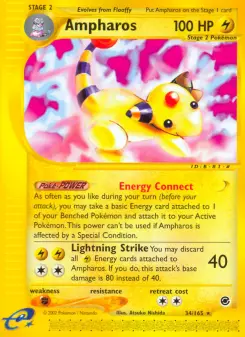 Ampharos, Expedition Base Set 34