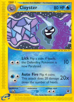 Cloyster, Expedition Base Set 42