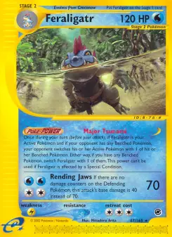Feraligatr, Expedition Base Set 47