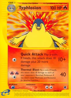 Typhlosion, Expedition Base Set 64