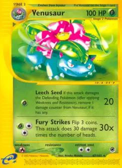 Venusaur, Expedition Base Set 67