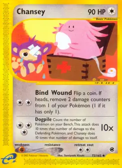 Chansey, Expedition Base Set 72