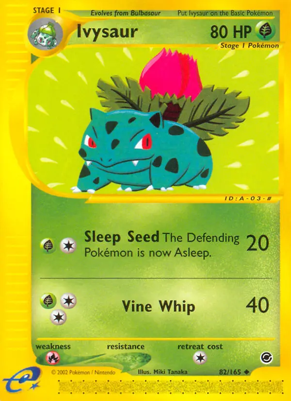 Ivysaur, Expedition Base Set 82