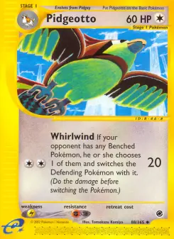 Pidgeotto, Expedition Base Set 88