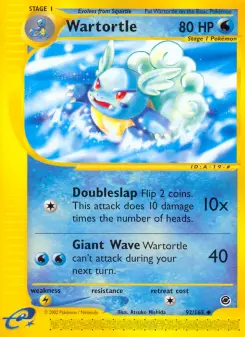 Wartortle, Expedition Base Set 92