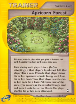 Apricorn Forest, Aquapolis 118
