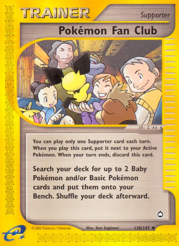 Pokémon Fan Club, Aquapolis 130