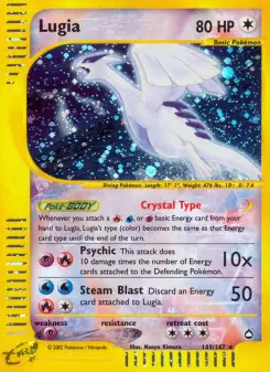 Lugia, Aquapolis 149